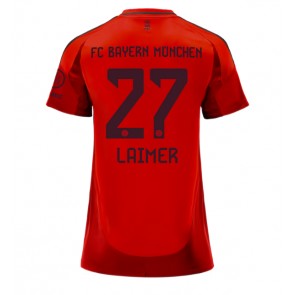 Bayern Munich Konrad Laimer #27 Domaci Dres za Ženska 2024-25 Kratak Rukavima